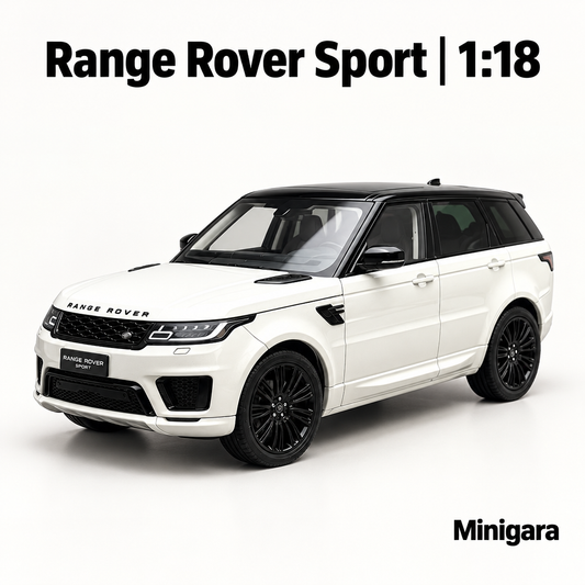 Range Rover Sport trắng, nóc đen
