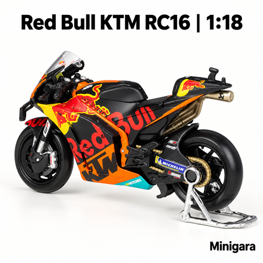 Red Bull KTM RC16 và giá đỡ thật