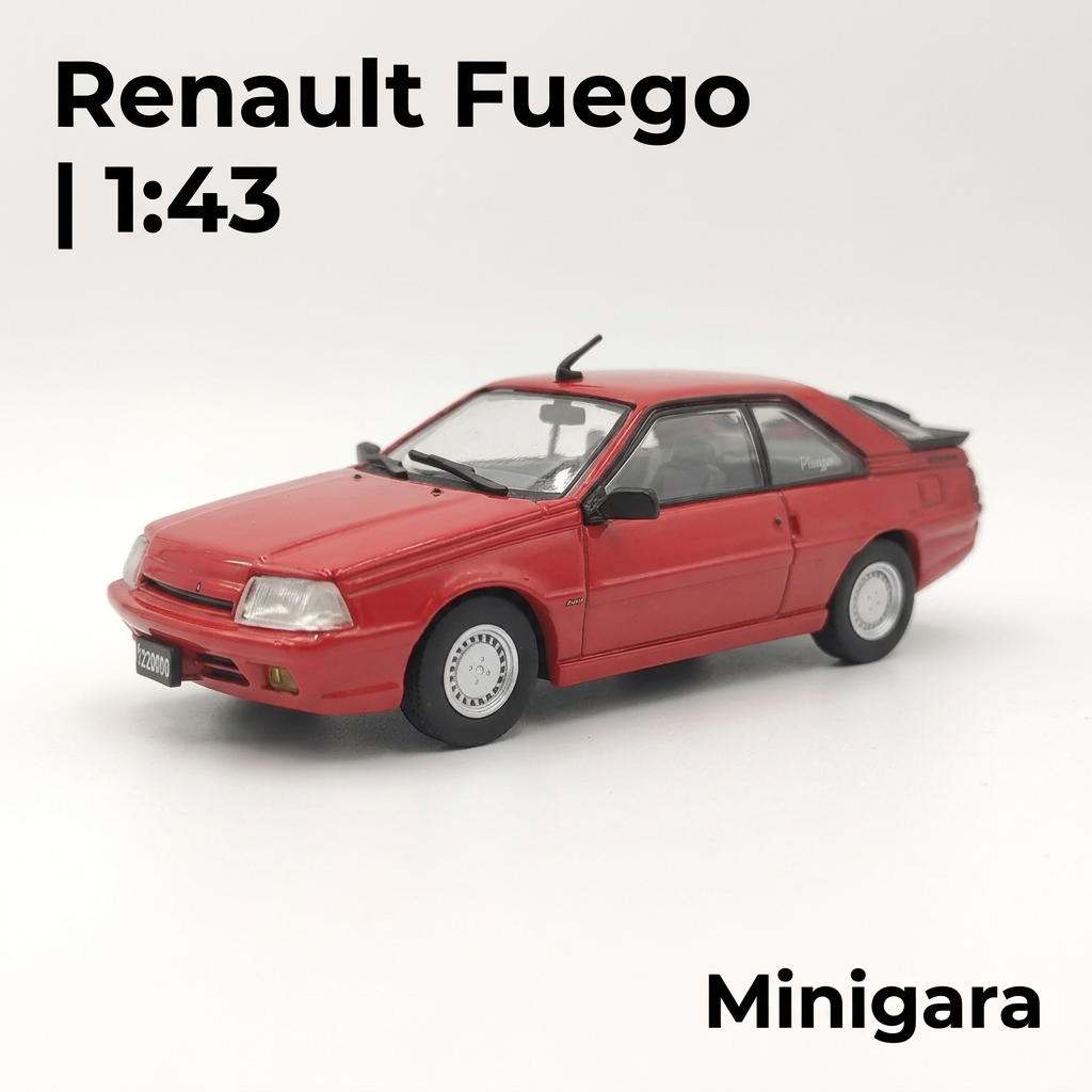Renault Fuego đỏ