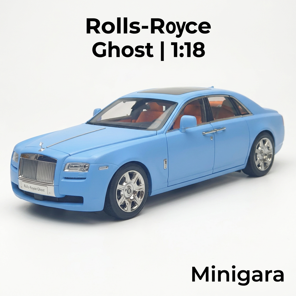 Rolls-Royce Ghost xanh nhạt