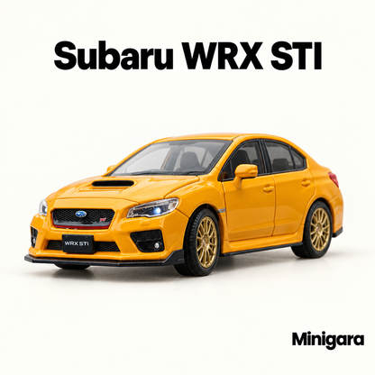 Subaru WRX STI vàng cam