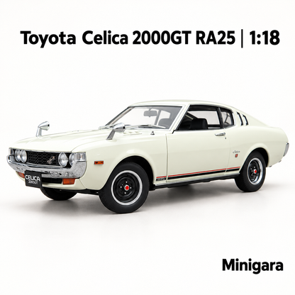 Toyota Celica RA25 trắng