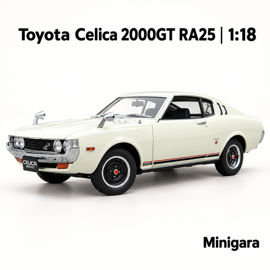 Toyota Celica RA25 trắng
