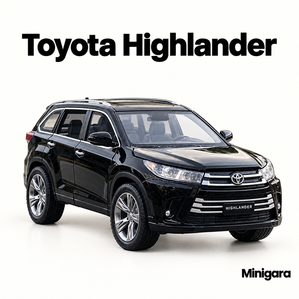 Toyota Highlander đen