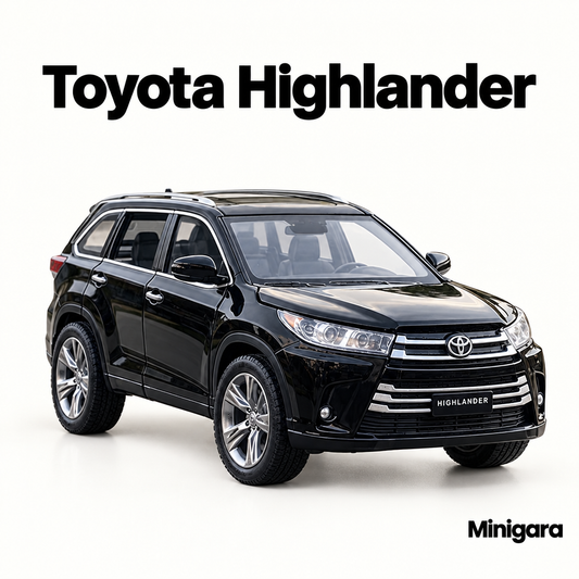 Toyota Highlander đen