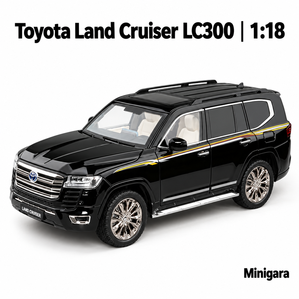 Toyota Land Cruiser LC300 đen