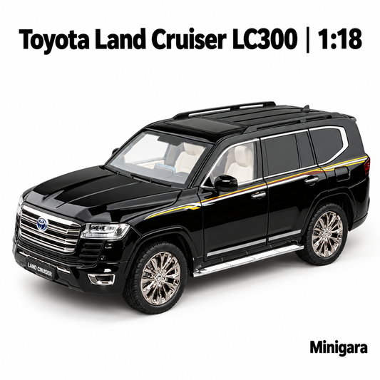 Toyota Land Cruiser LC300 đen