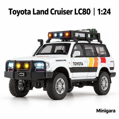 Toyota Land Cruiser LC80 kèm gear thật trên xe