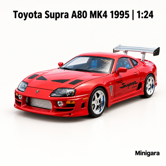 Toyota Supra A80 MK4 đỏ