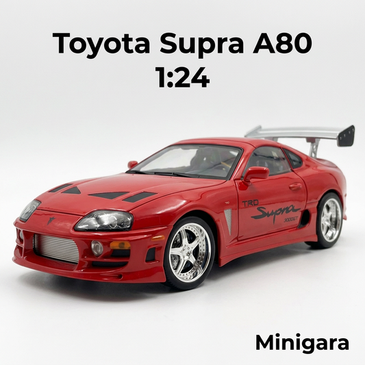 Toyota Supra A80 đỏ