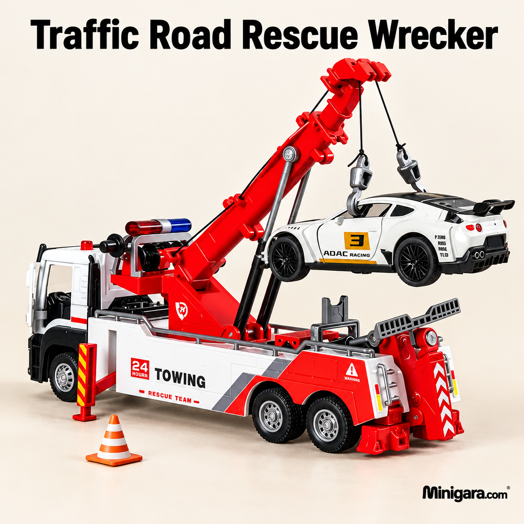 Traffic Road Rescue Wrecker