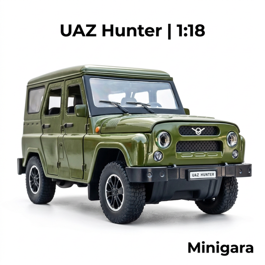 UAZ Hunter xanh olive