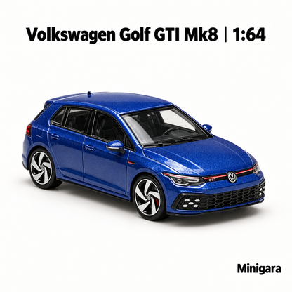 Volkswagen Golf GTI Mk8 xanh