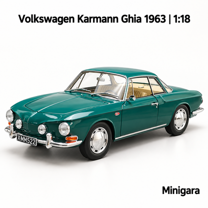 Volkswagen Karmann Ghia xanh teal