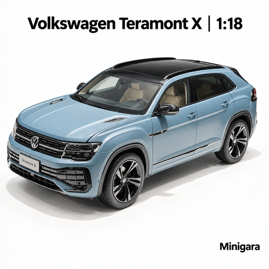 Volkswagen Teramont X xanh nhạt