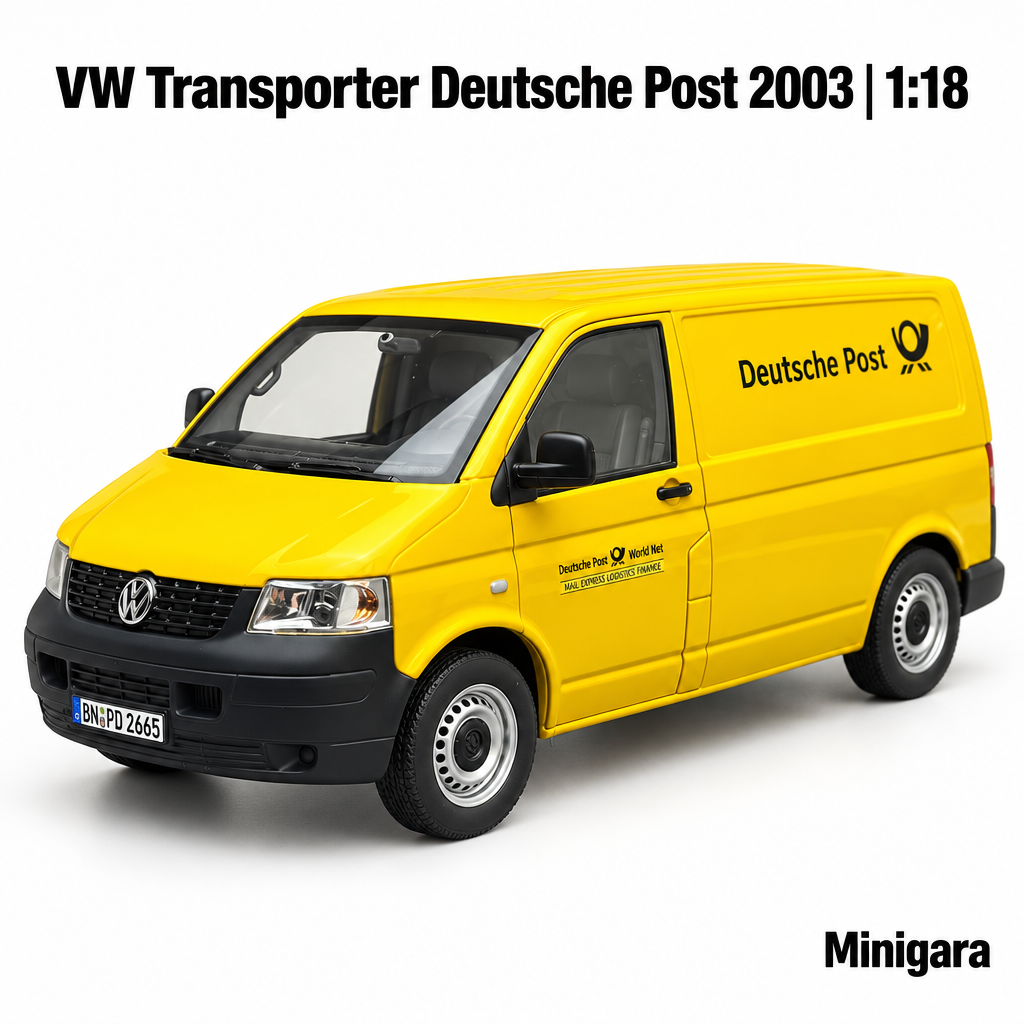 VW Transporter Deutsche Post vàng