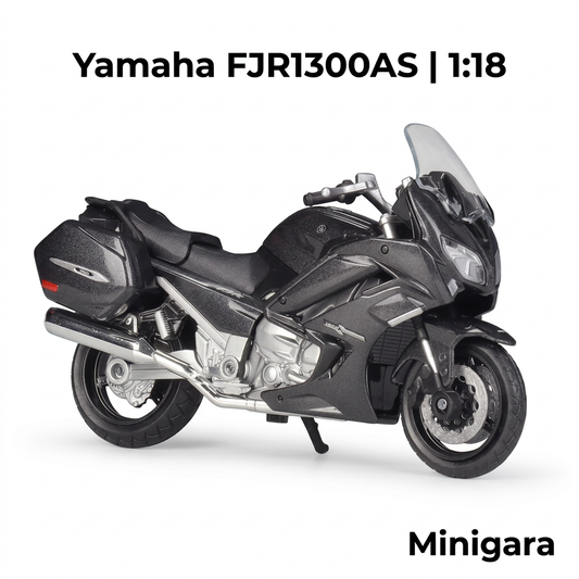 Yamaha FJR1300AS xám cùng hai thùng bên