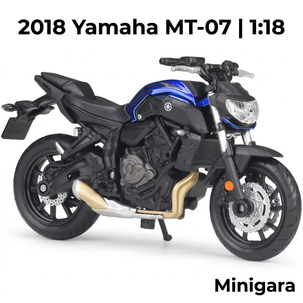 Yamaha MT-07 xanh đen