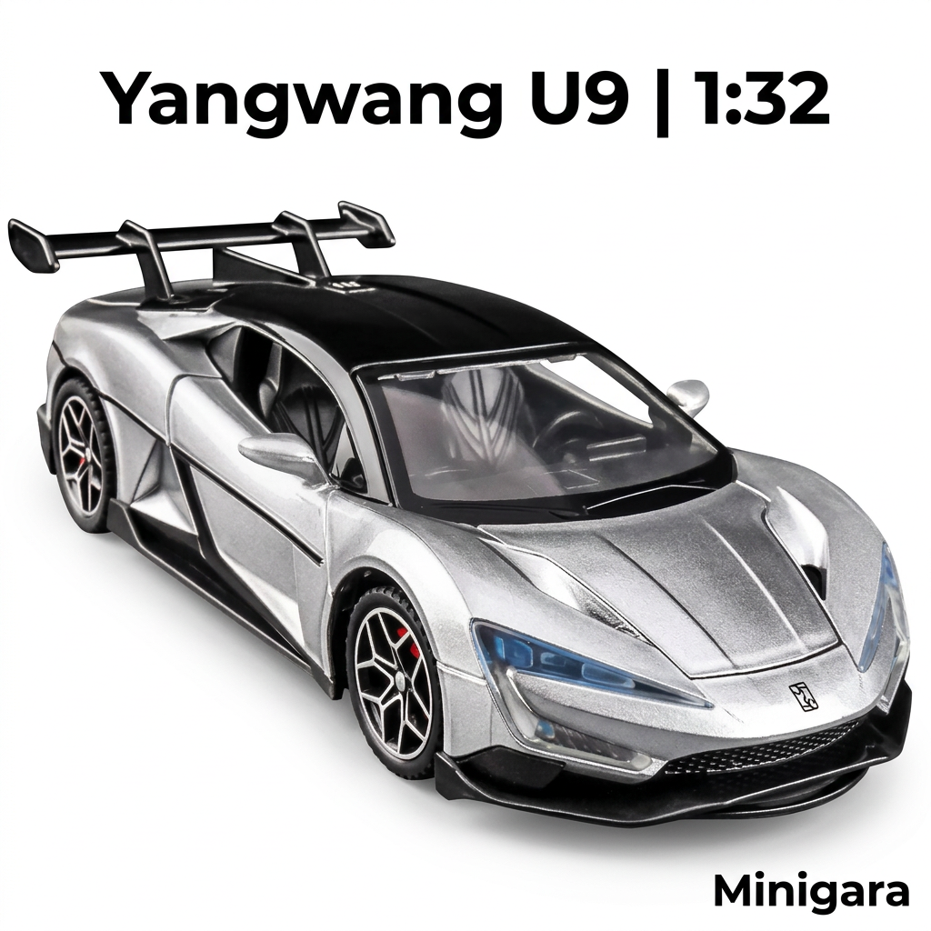 Yangwang U9 bạc mui đen